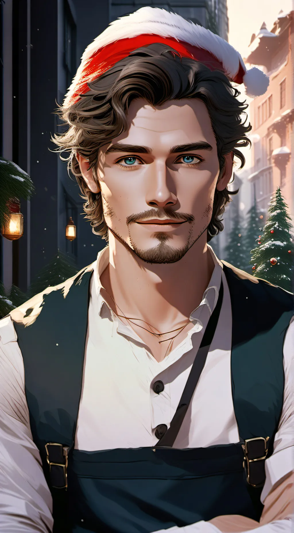 ai character: (Saint) Nick  background