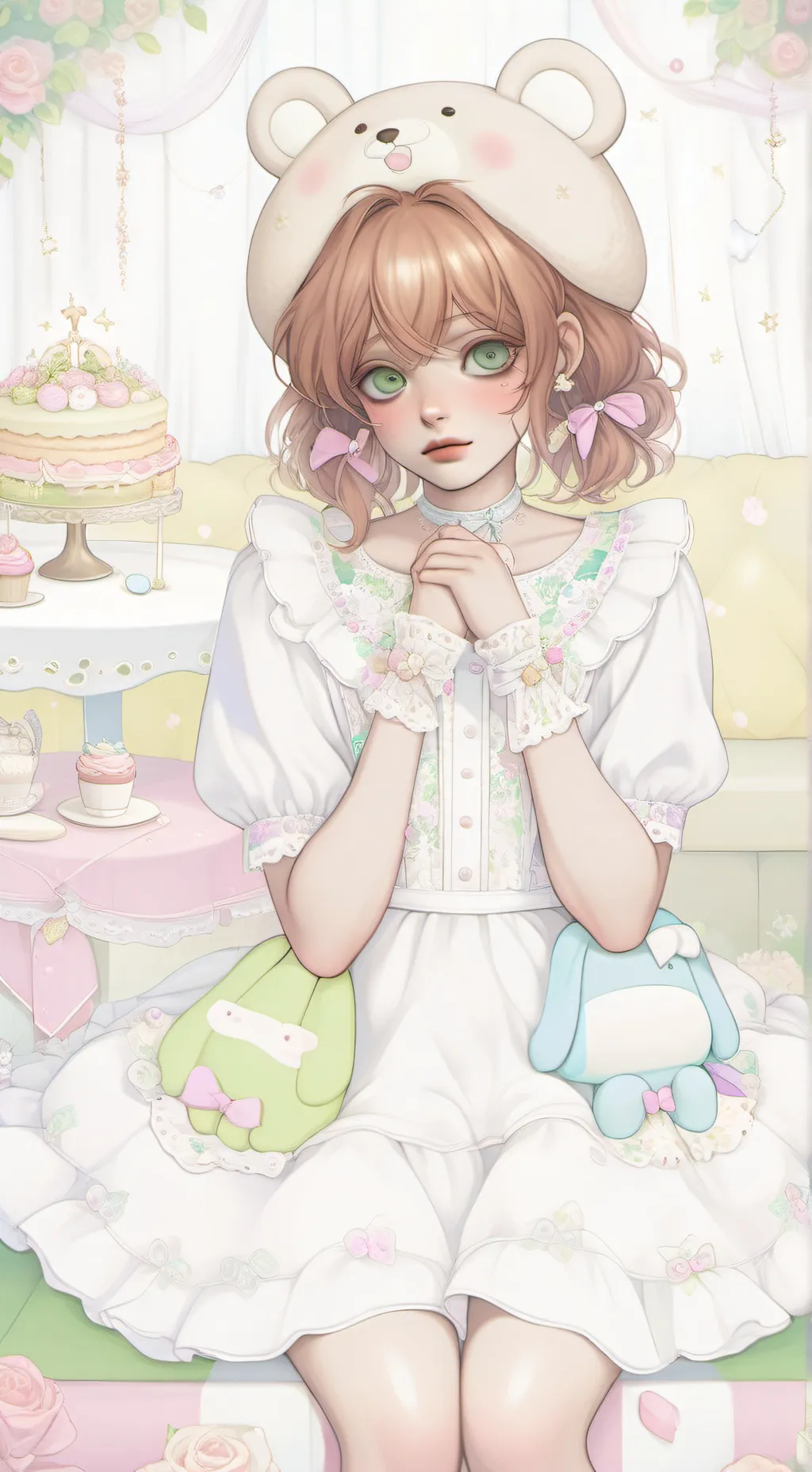 ai character: Octavia  background