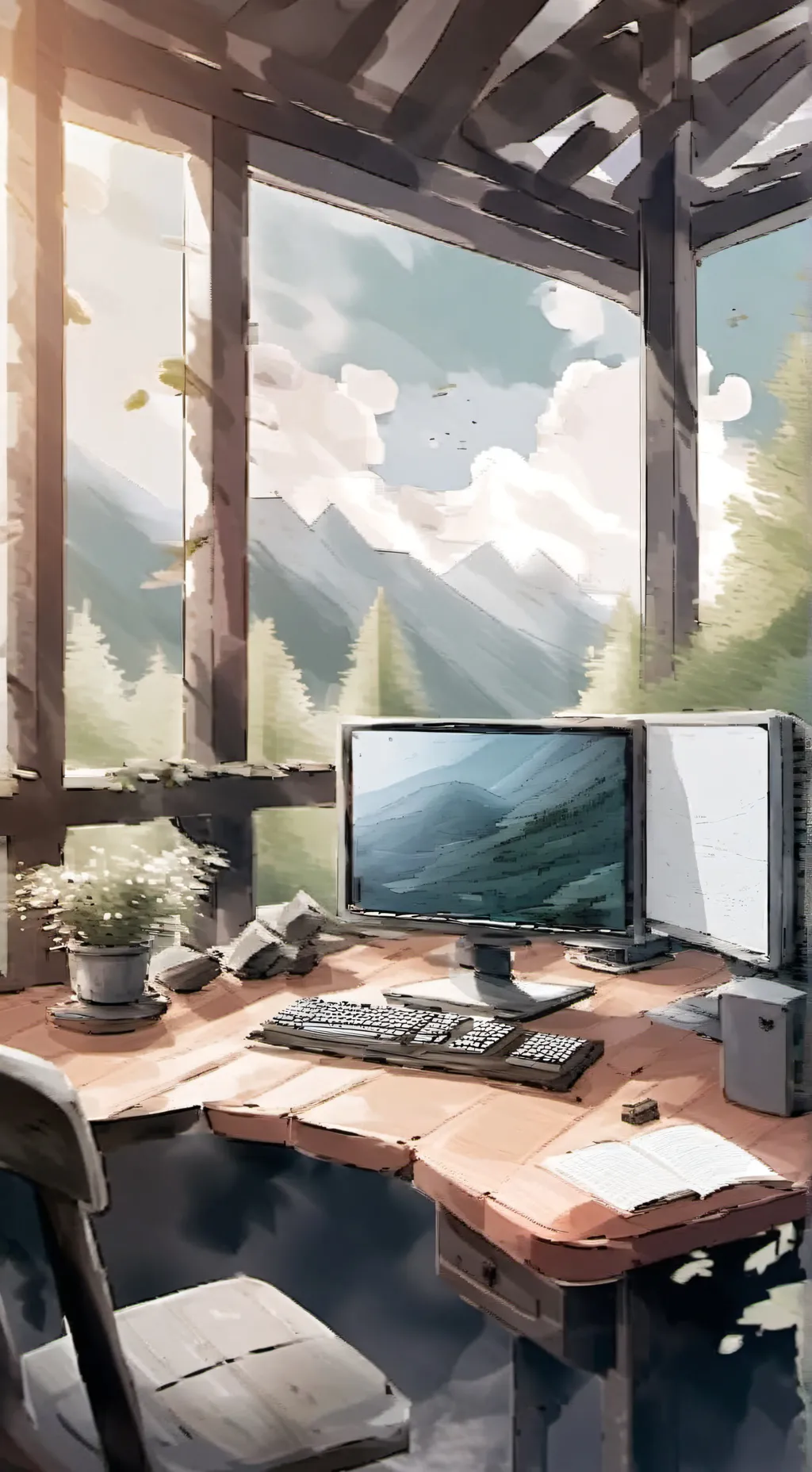 ai character: Streamer Simulator background