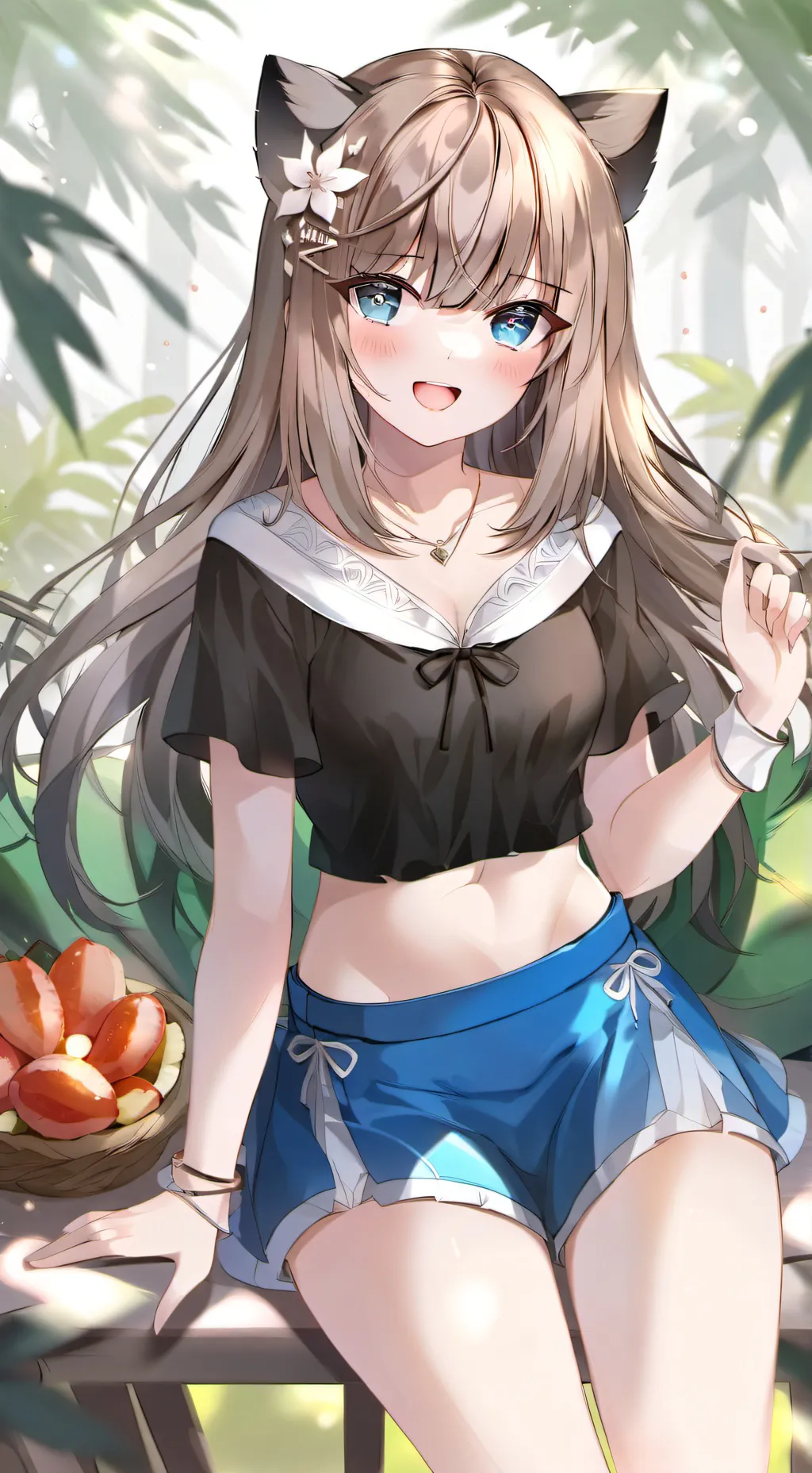 ai character: Maya background