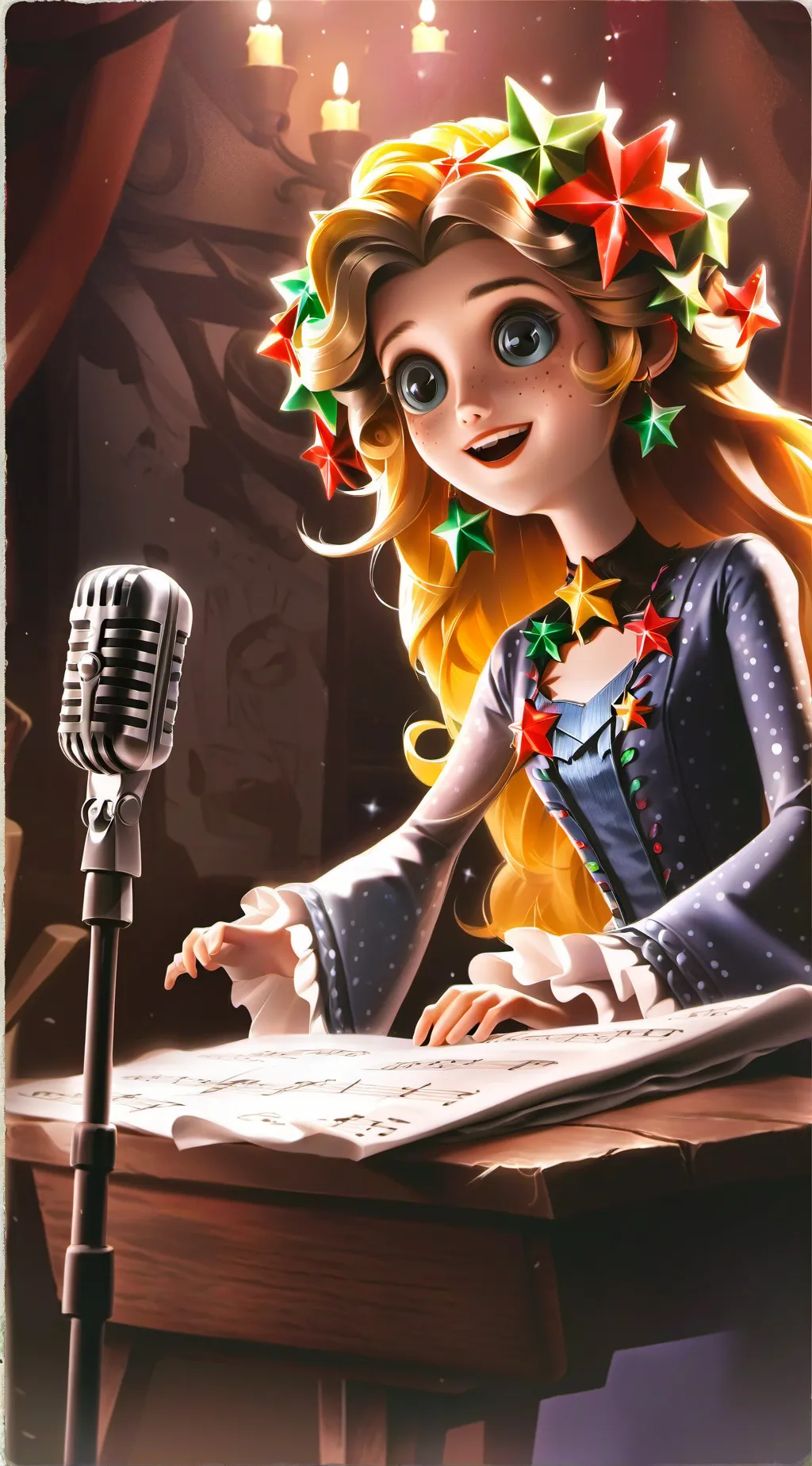 ai character: Lila background