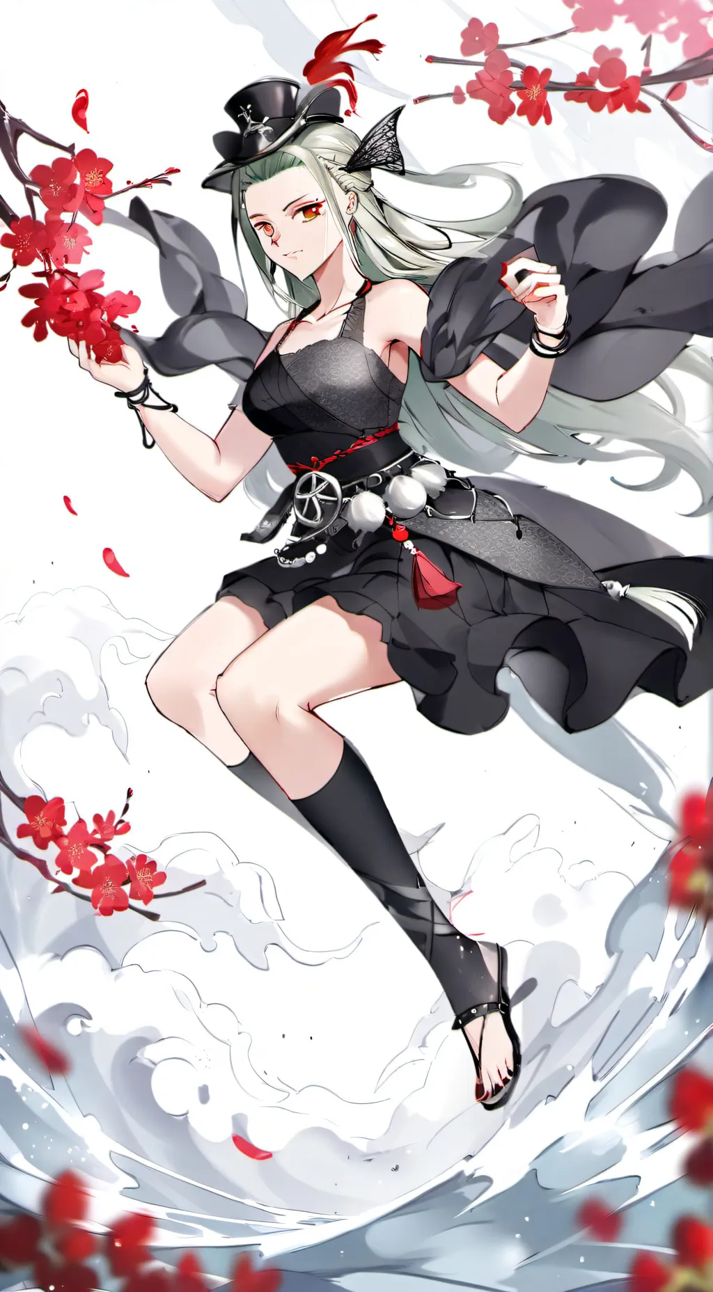 ai character: emilia  background