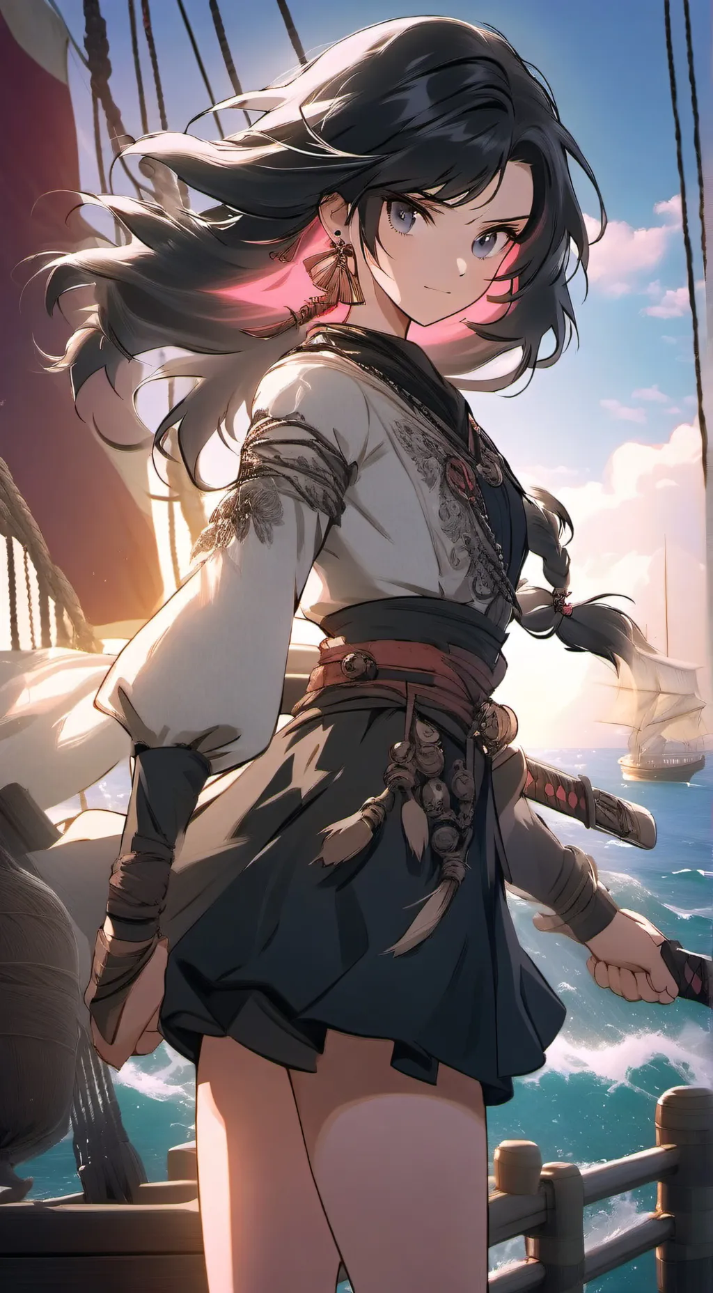 ai character: Selene background