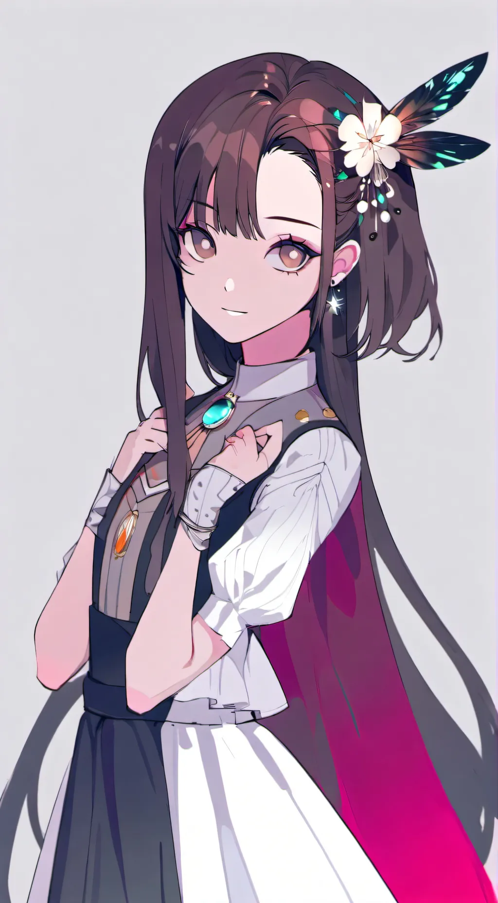 ai character: hot chocolate😍 background