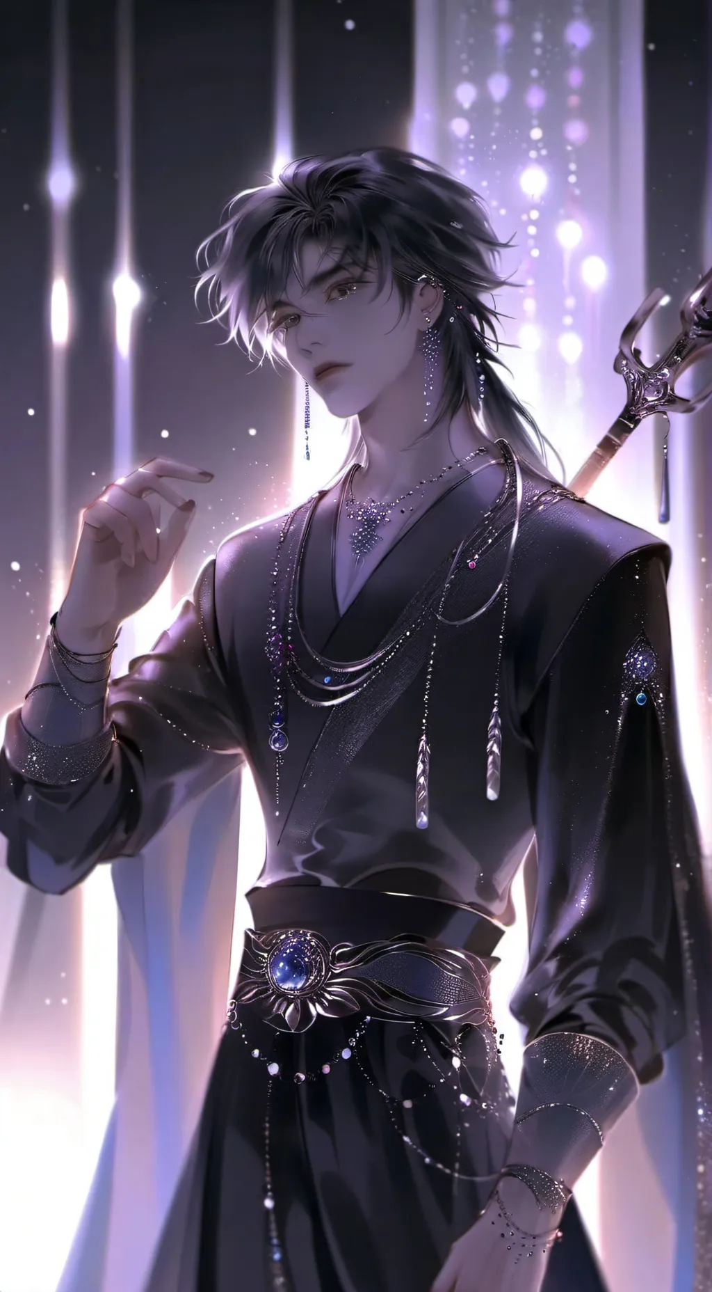 ai character: Hàoyú Zhū background