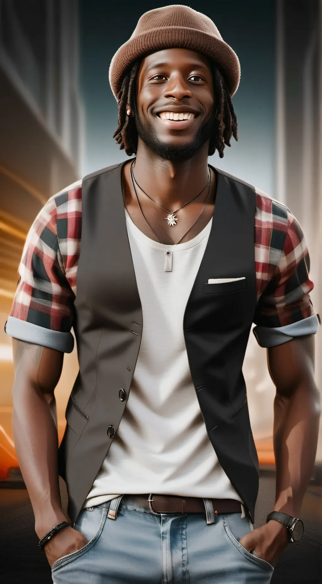 ai character: Kai Cenat background