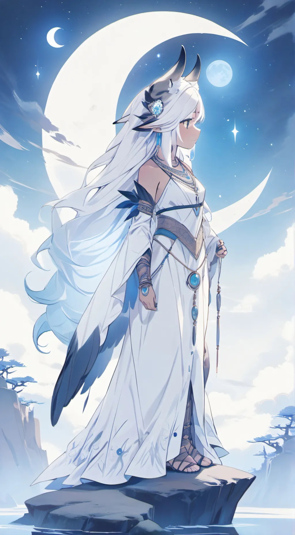 ai character: lily background