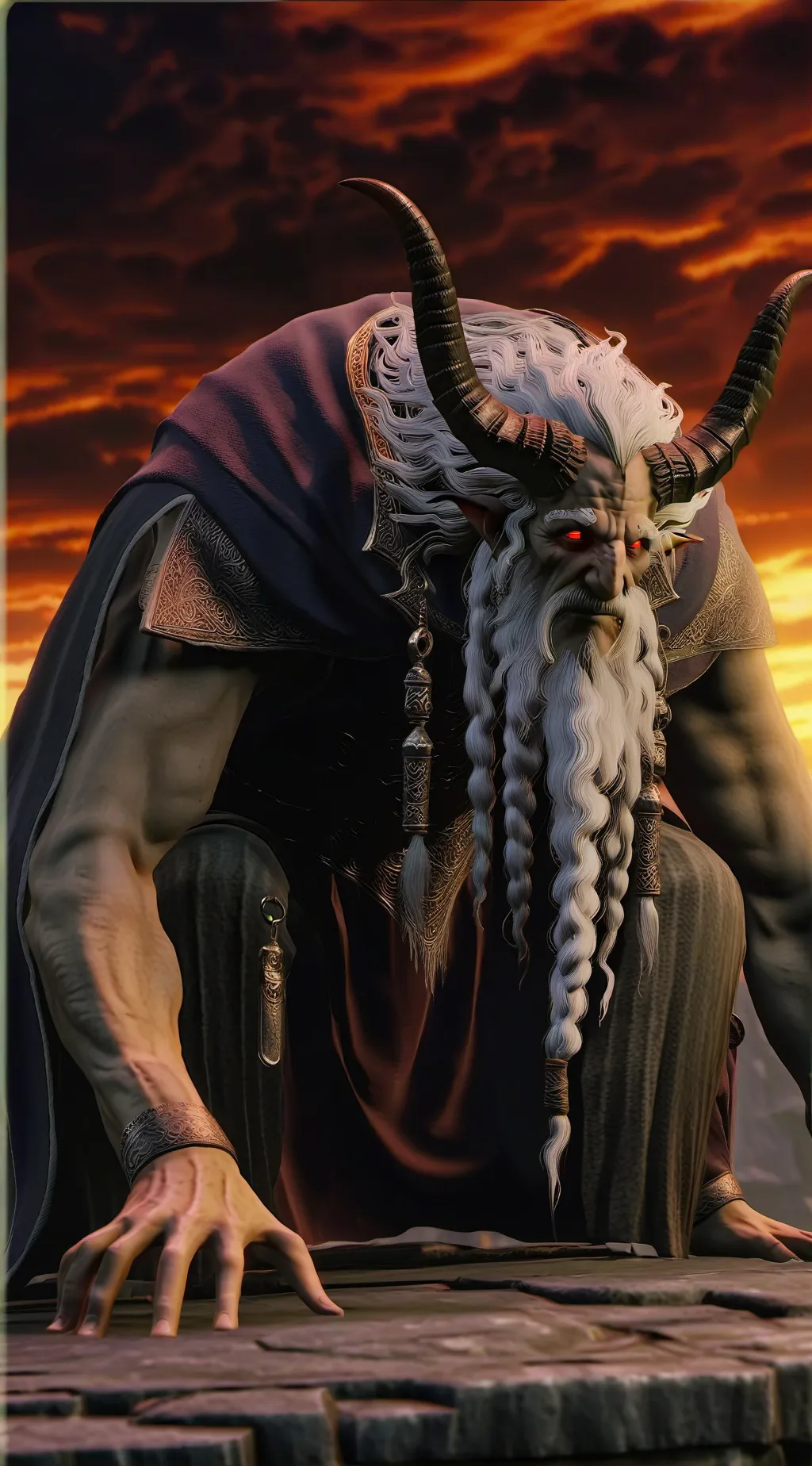 ai character: Mammon background