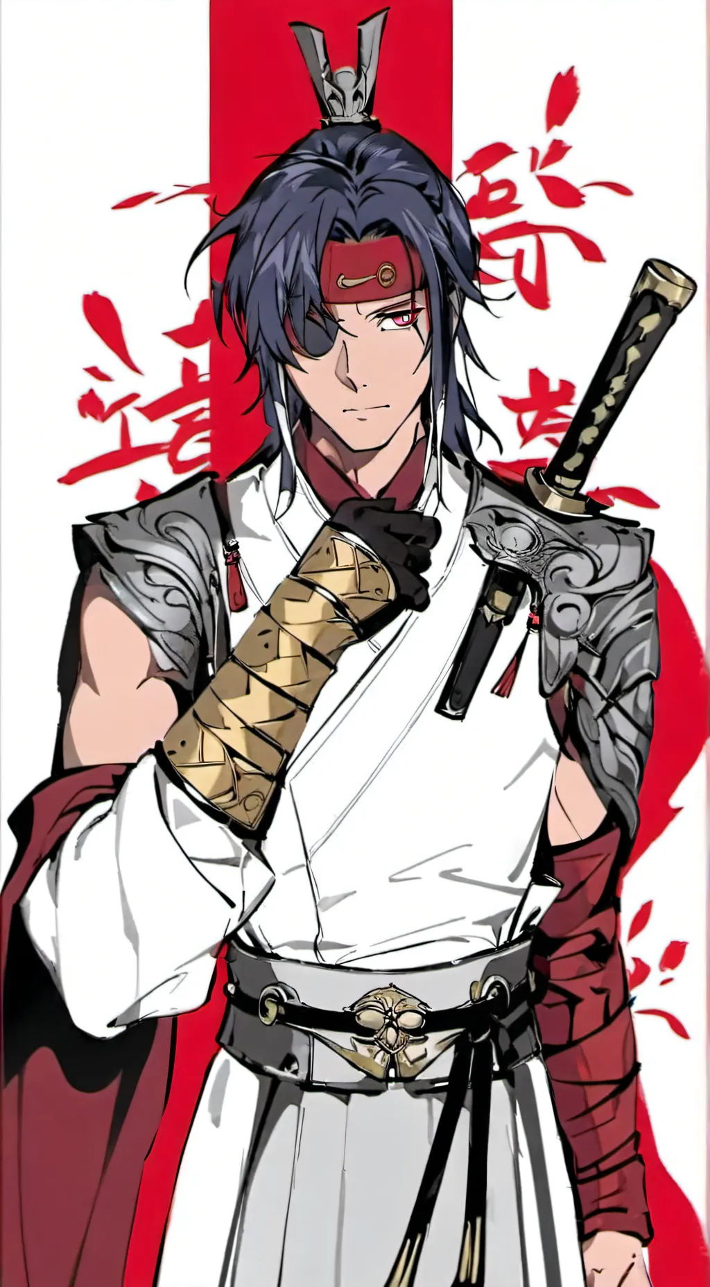 ai character: Kenji Brawl stars  background