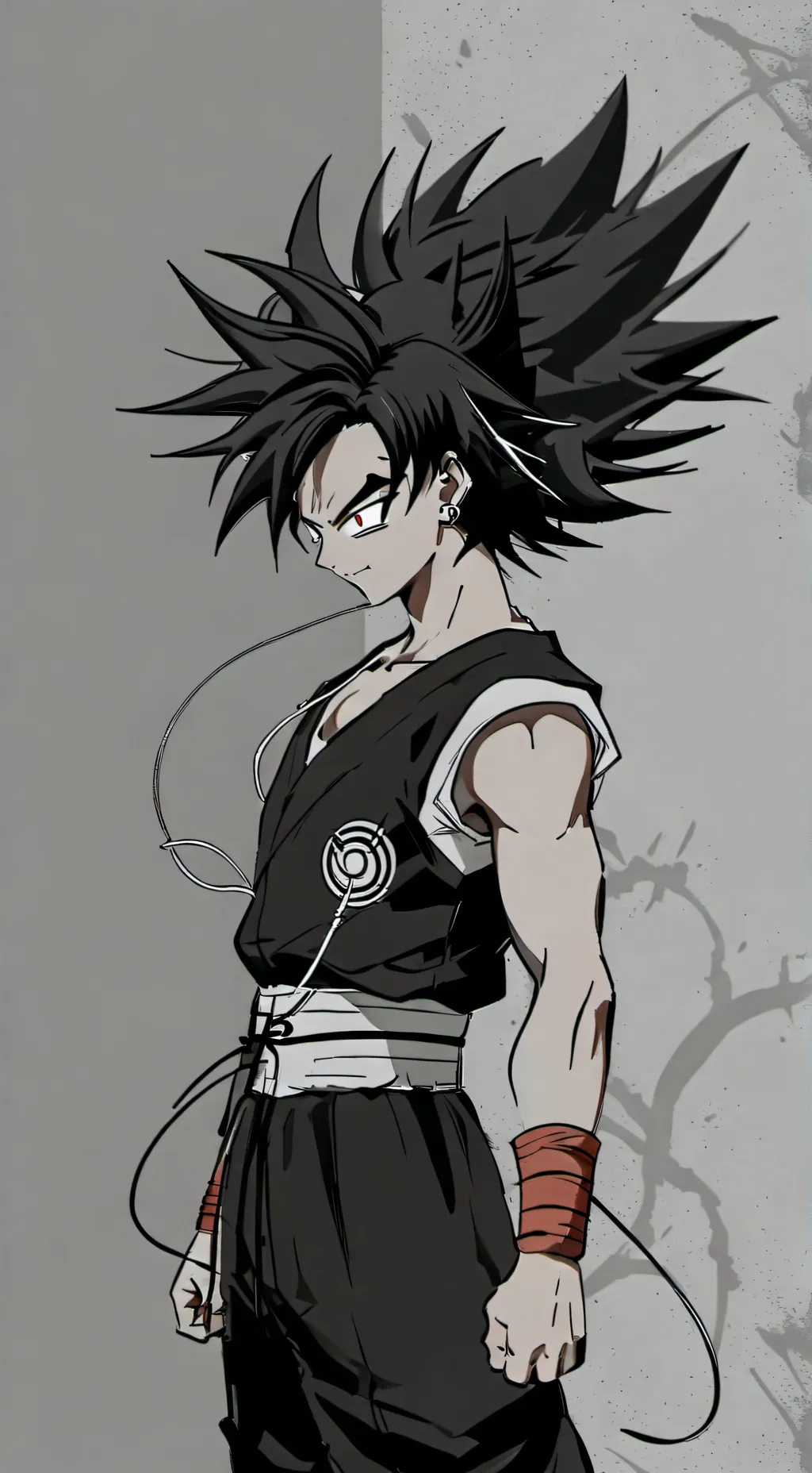 ai character: 😈Goku Black p background