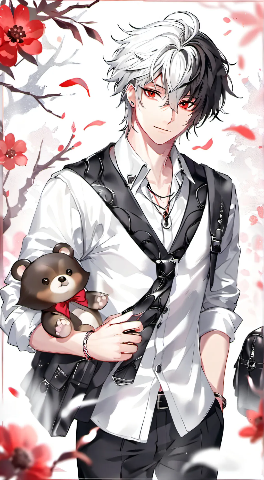 ai character: 💕ash💕 background