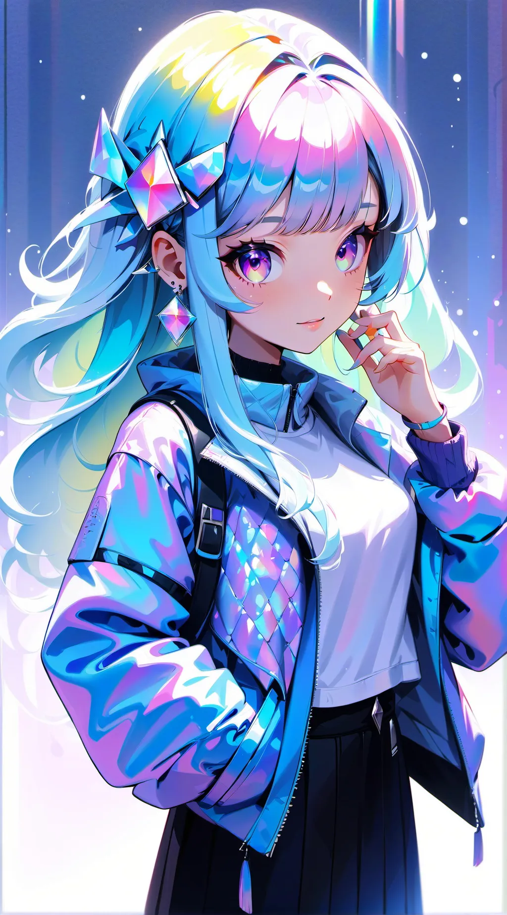 ai character: Ella ￼ background