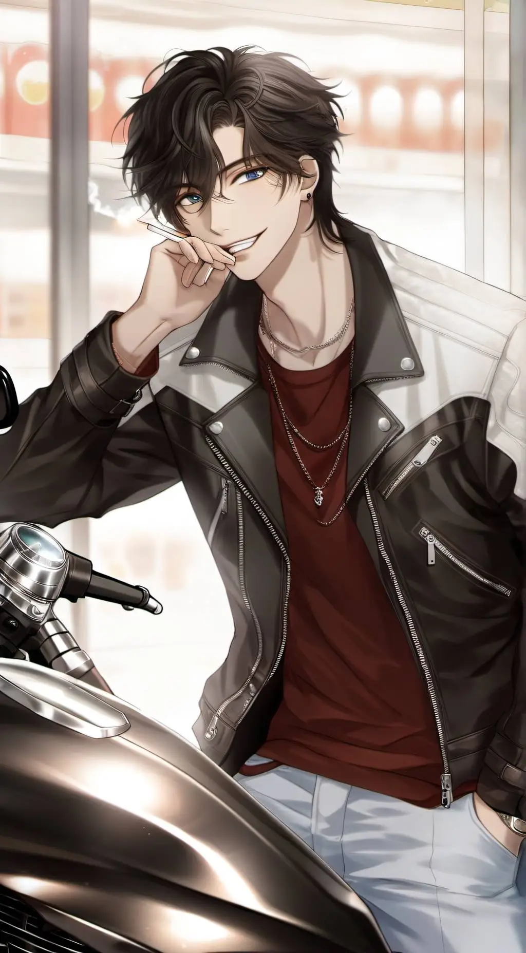 ai character: Osamu background