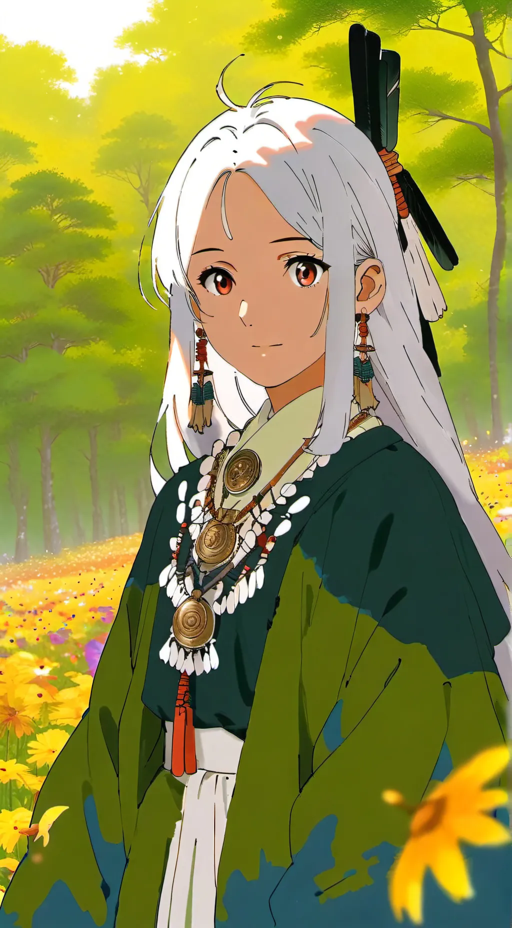 ai character: Viridi  background