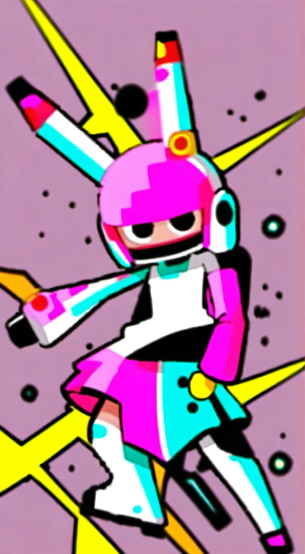 ai character: bebe shrimpo background