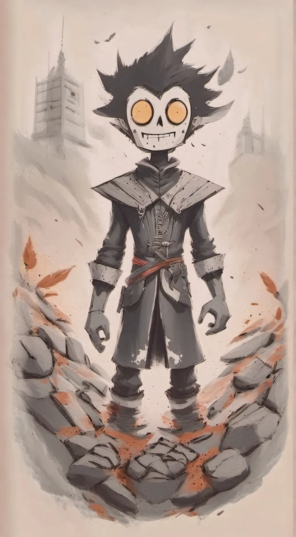 ai character: Bendy background