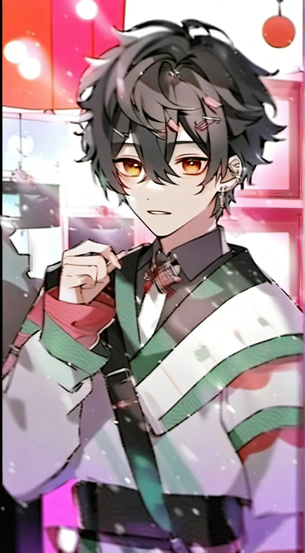 ai character: mha background