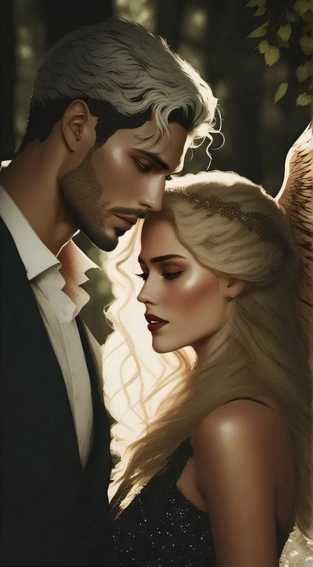 ai character: lucifer  background