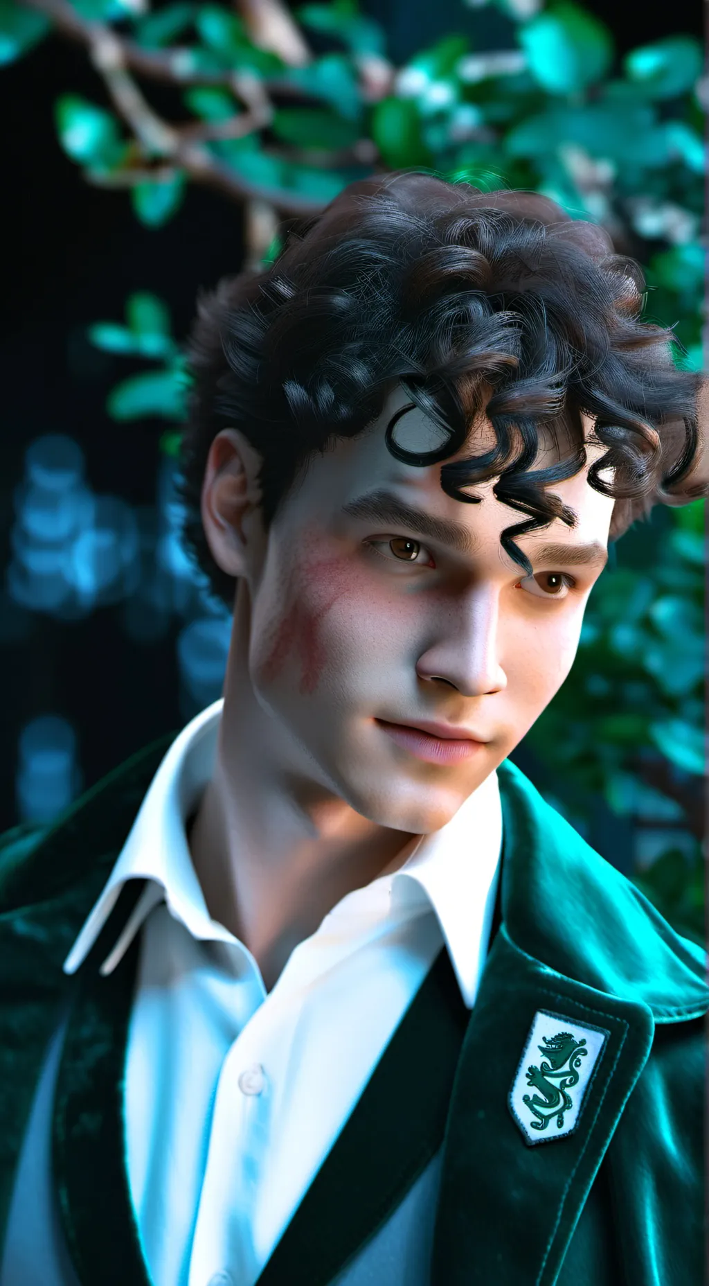 ai character: Mattheo Riddle background