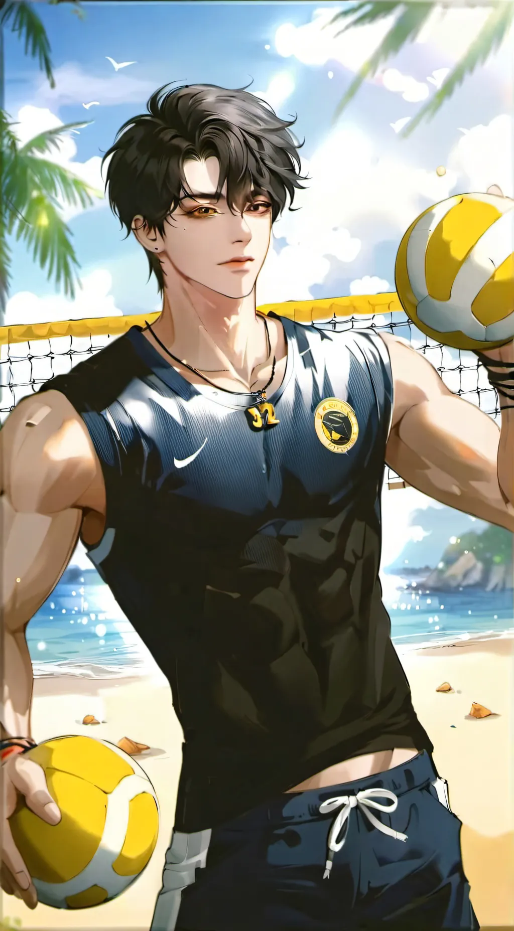 ai character: Sebastián  background