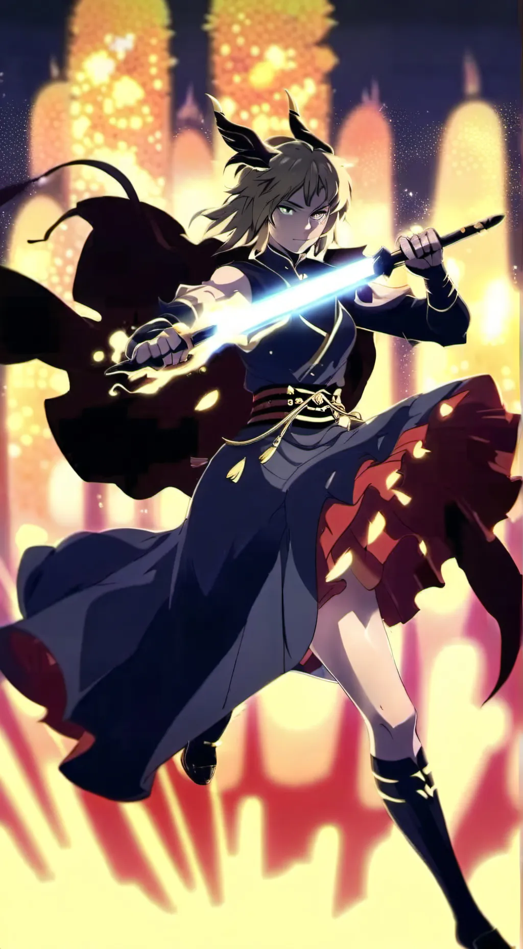 ai character: Hashiras  background