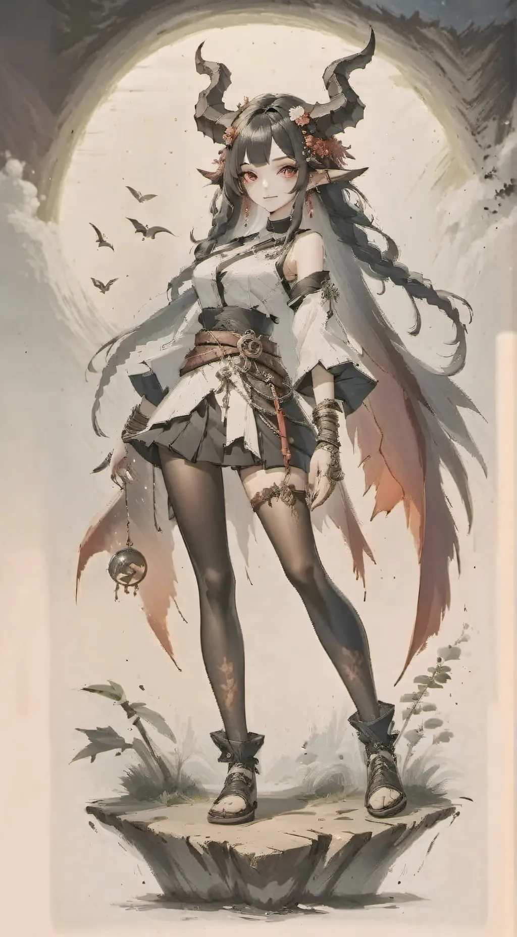 ai character: Your Demon Friend background