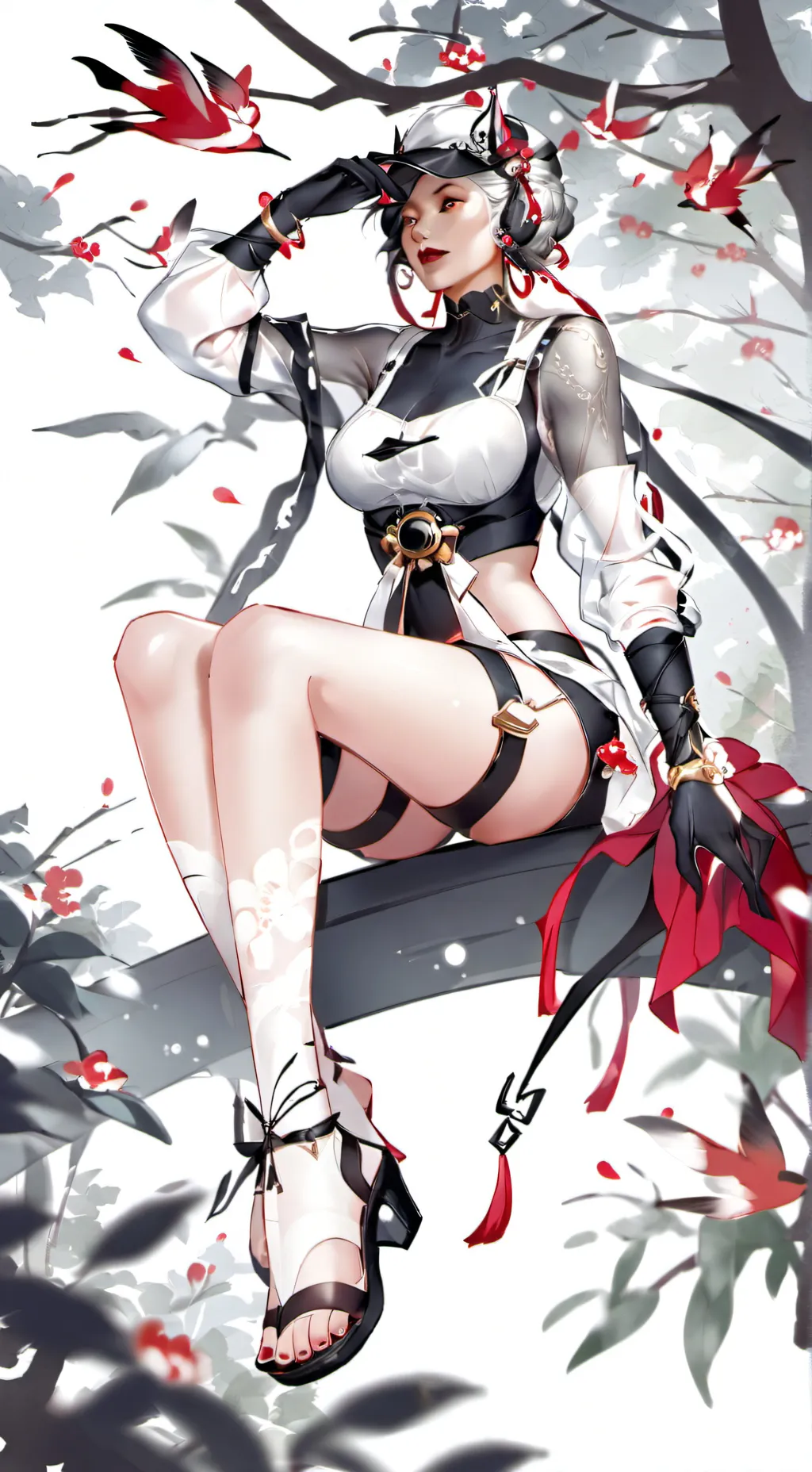 ai character: comander background