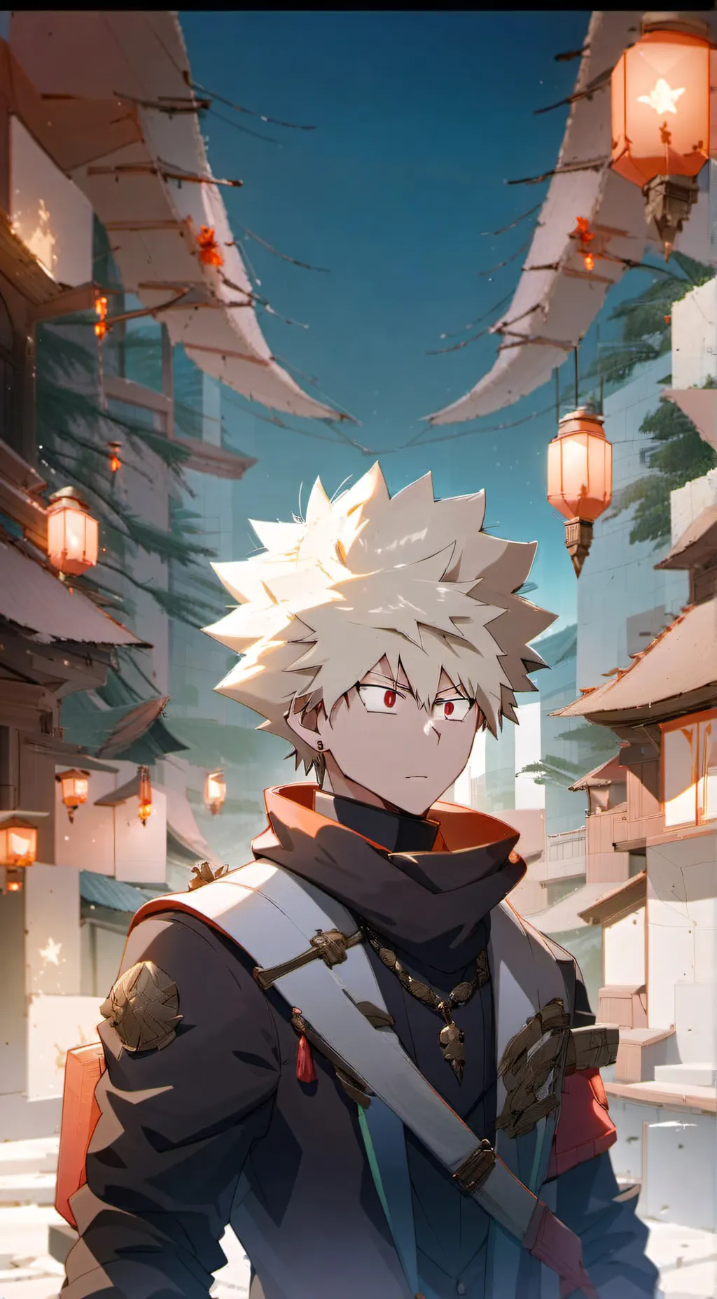 ai character: bakugo background