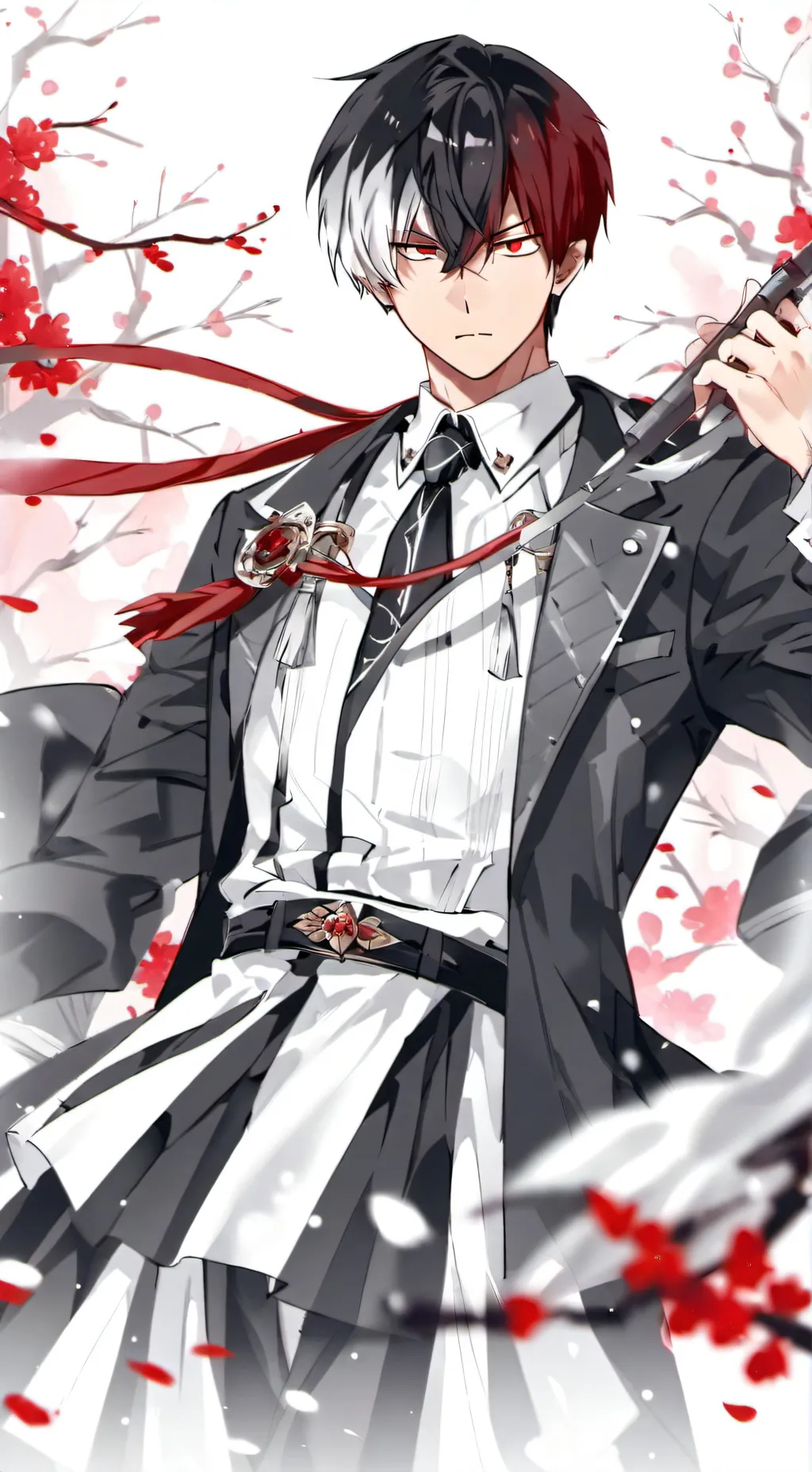 ai character: Villain todoroki background