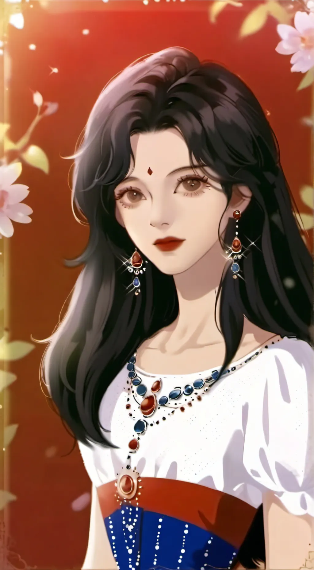 ai character: nana china background