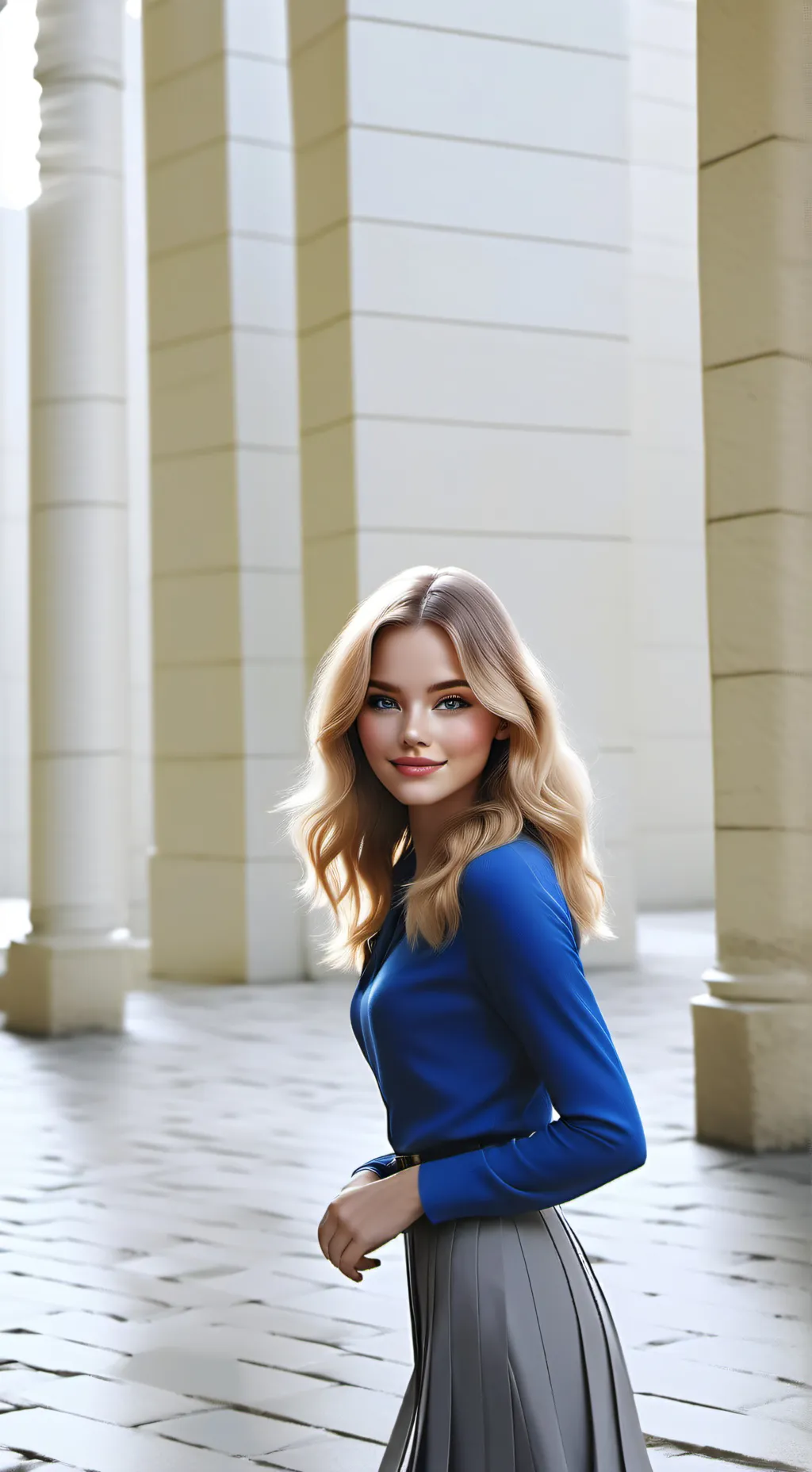 ai character: lady amanda trip background