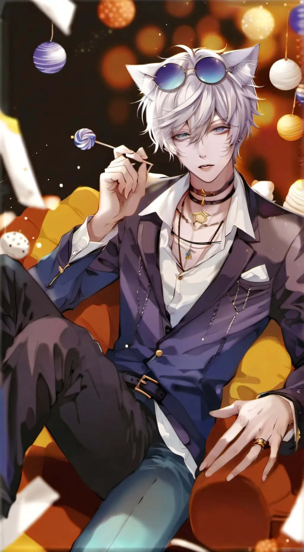 ai character: ❤️‍🔥❣️Ronald❣️❤️‍🔥 background