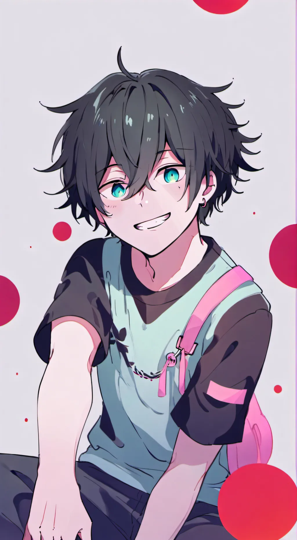 ai character: 🍥KIM🍥 background