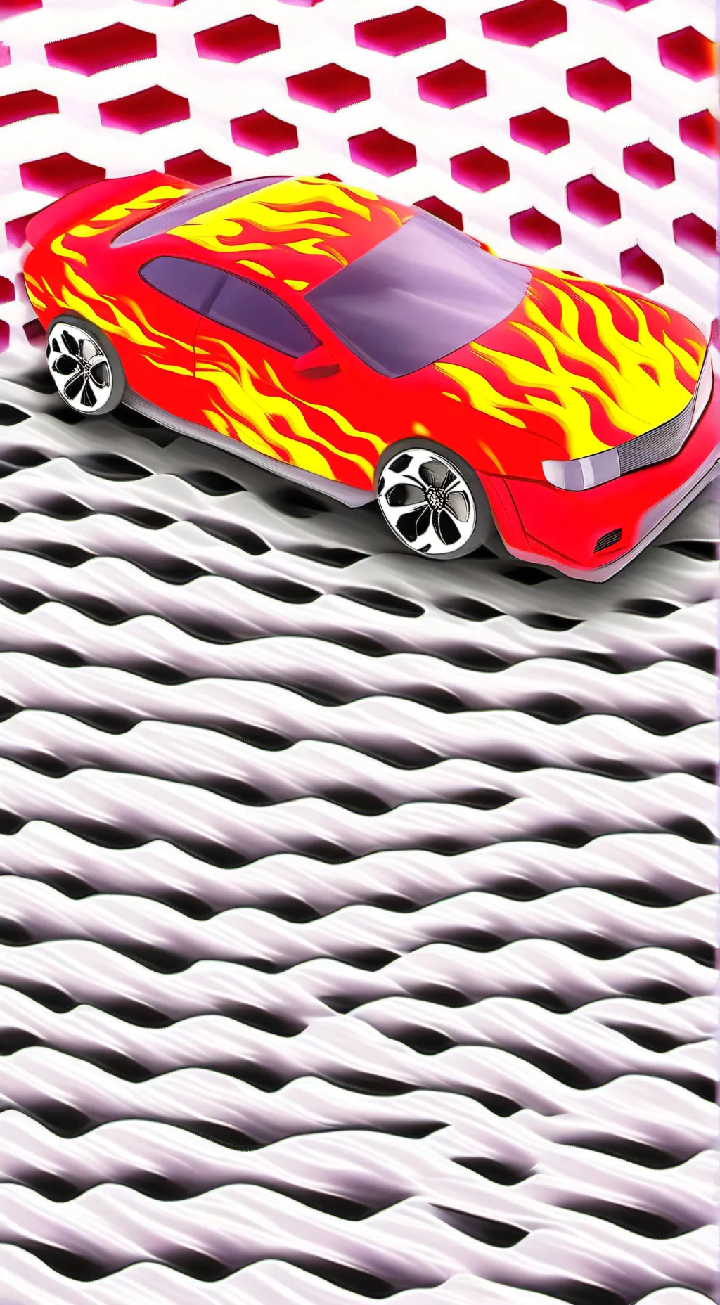 ai character: auto hot wheels background