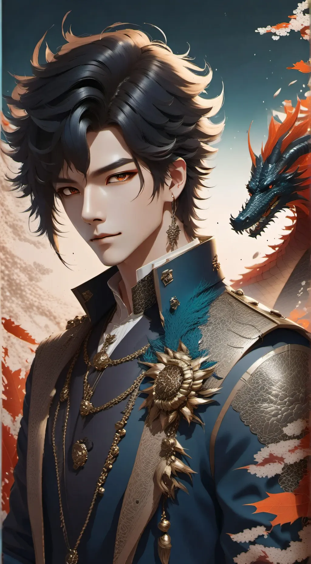 ai character: Xayden  background