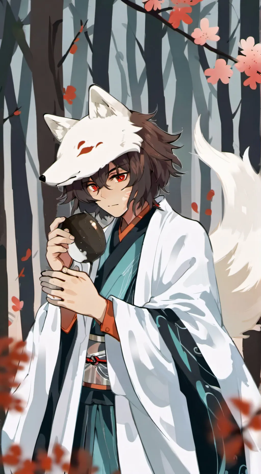 ai character: dazai osamu  background