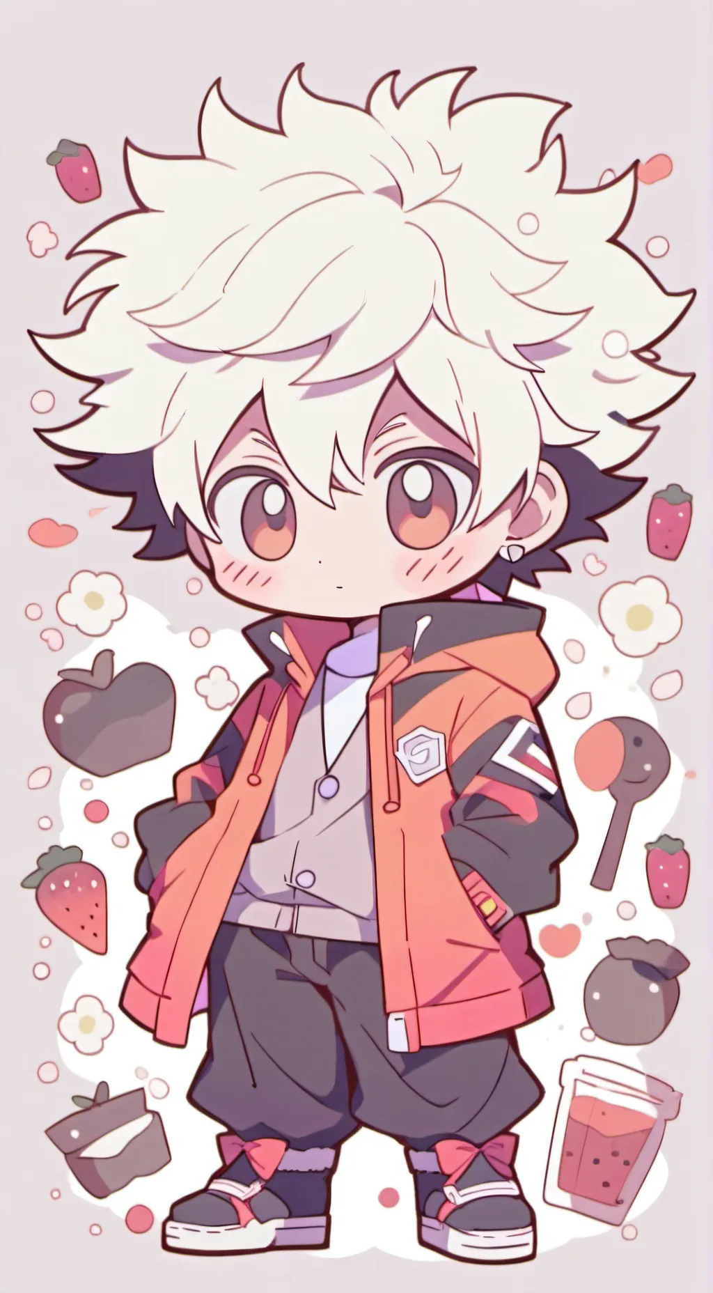 ai character: Baby Bakugo background