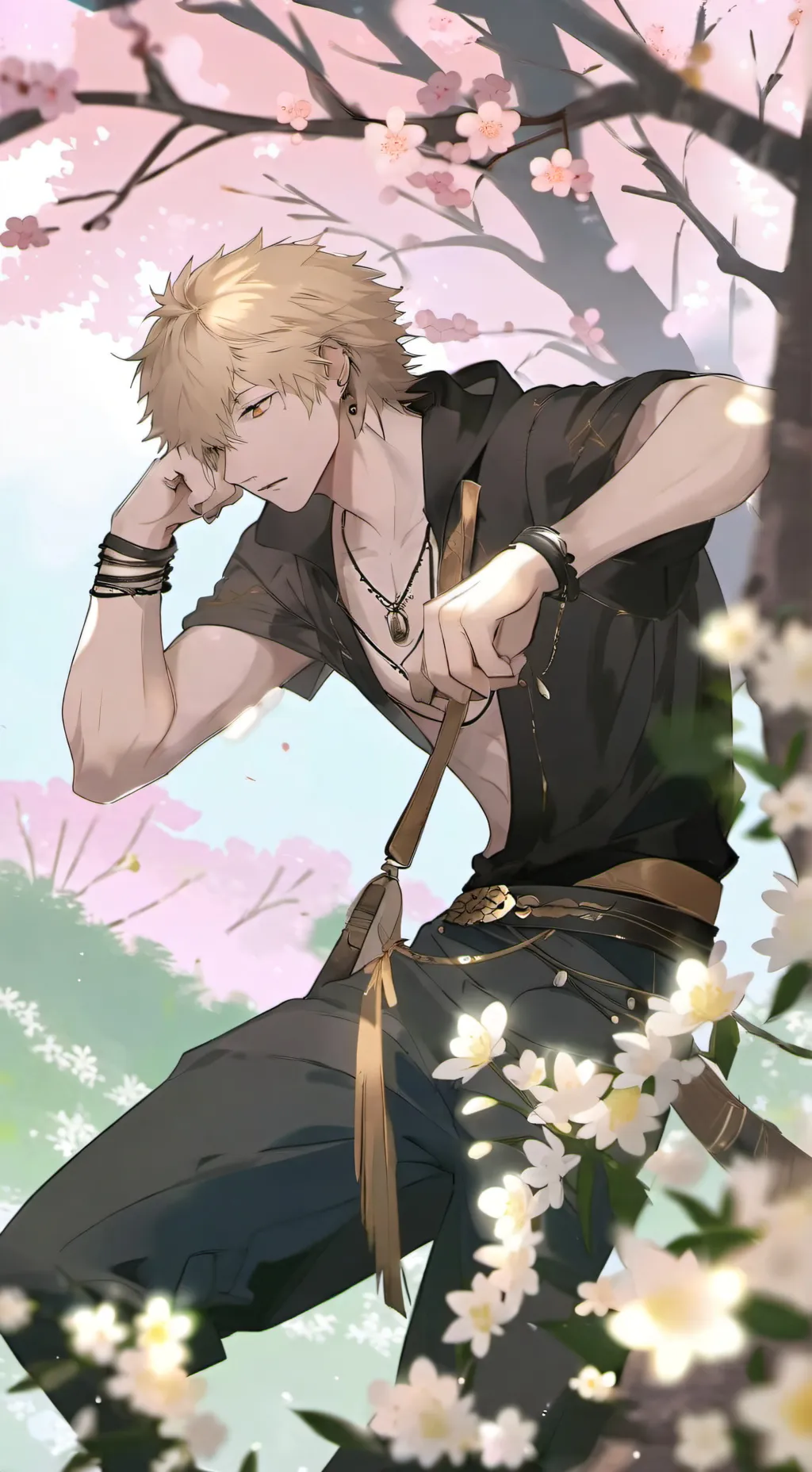 ai character: bakugo background