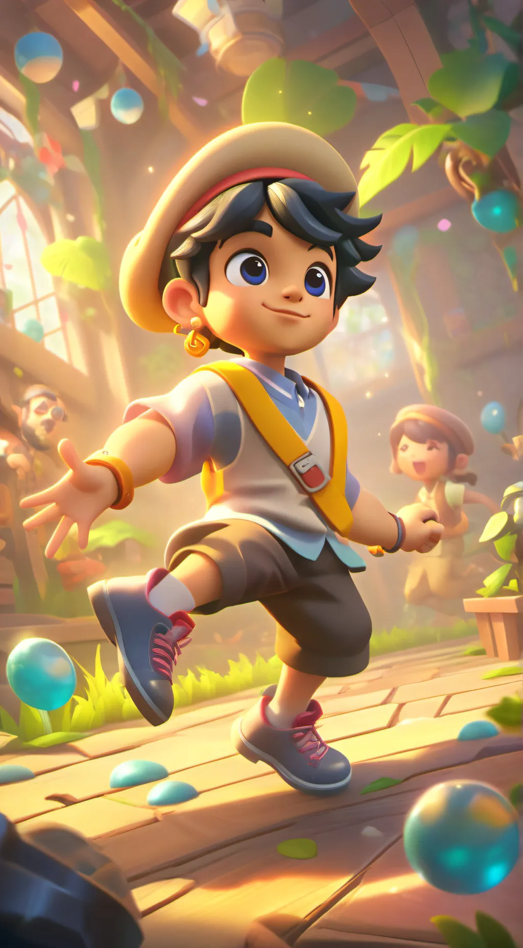 ai character: dandy arguentino background