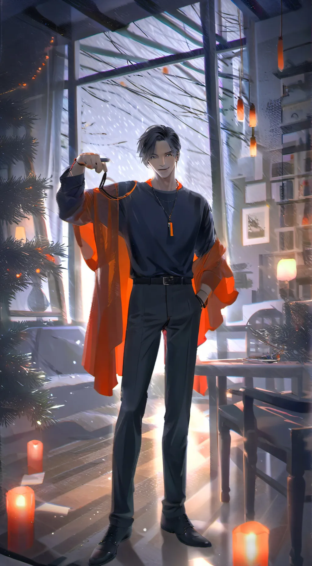 ai character: Anthony background