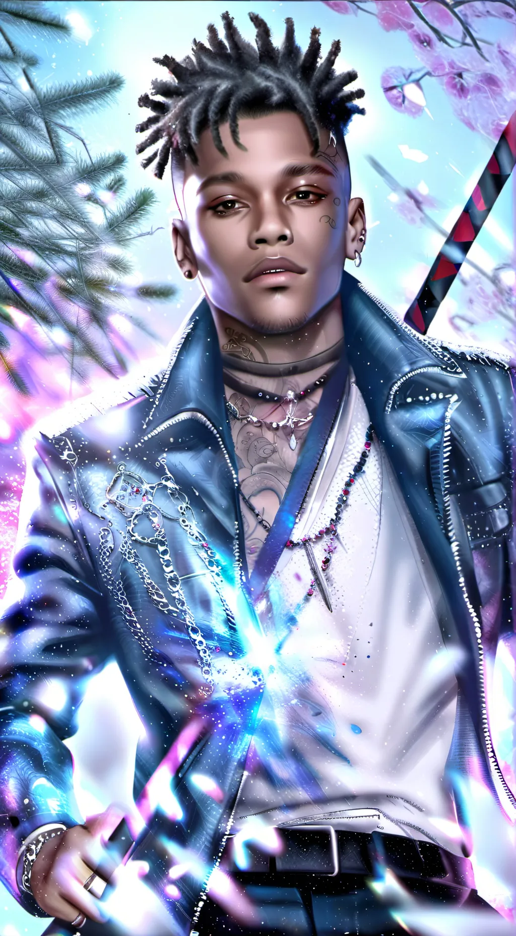 ai character: new kid  background