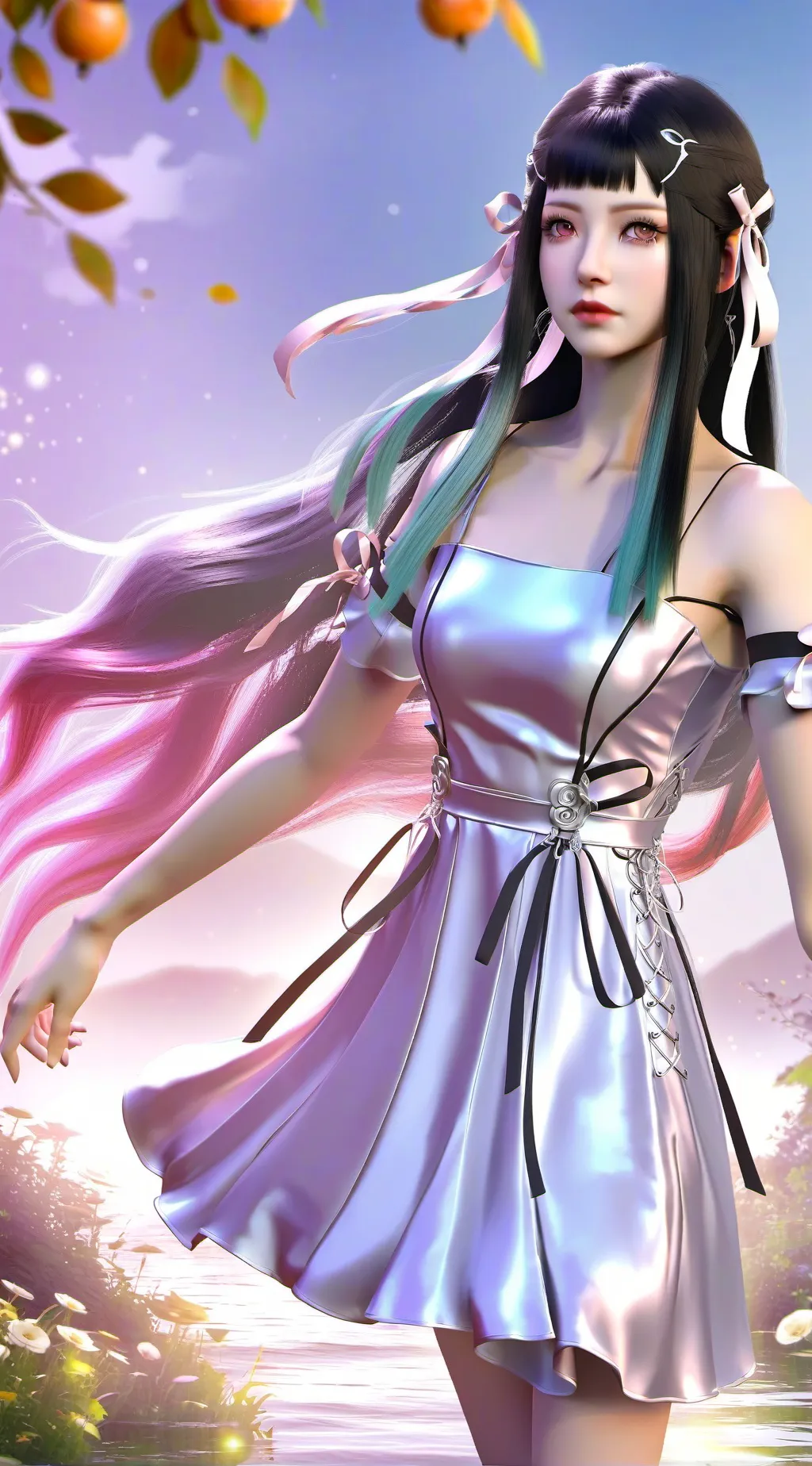 ai character: demon sleyer  background