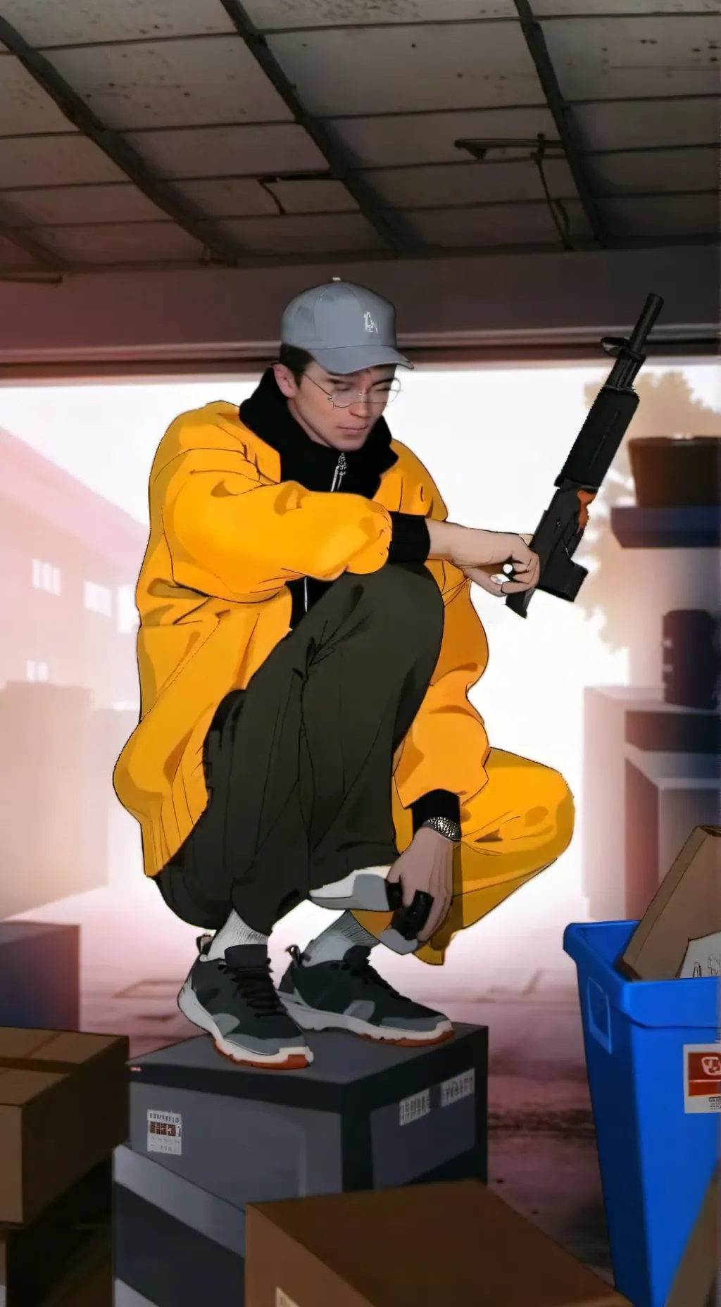 ai character: sleepover kidnapp background