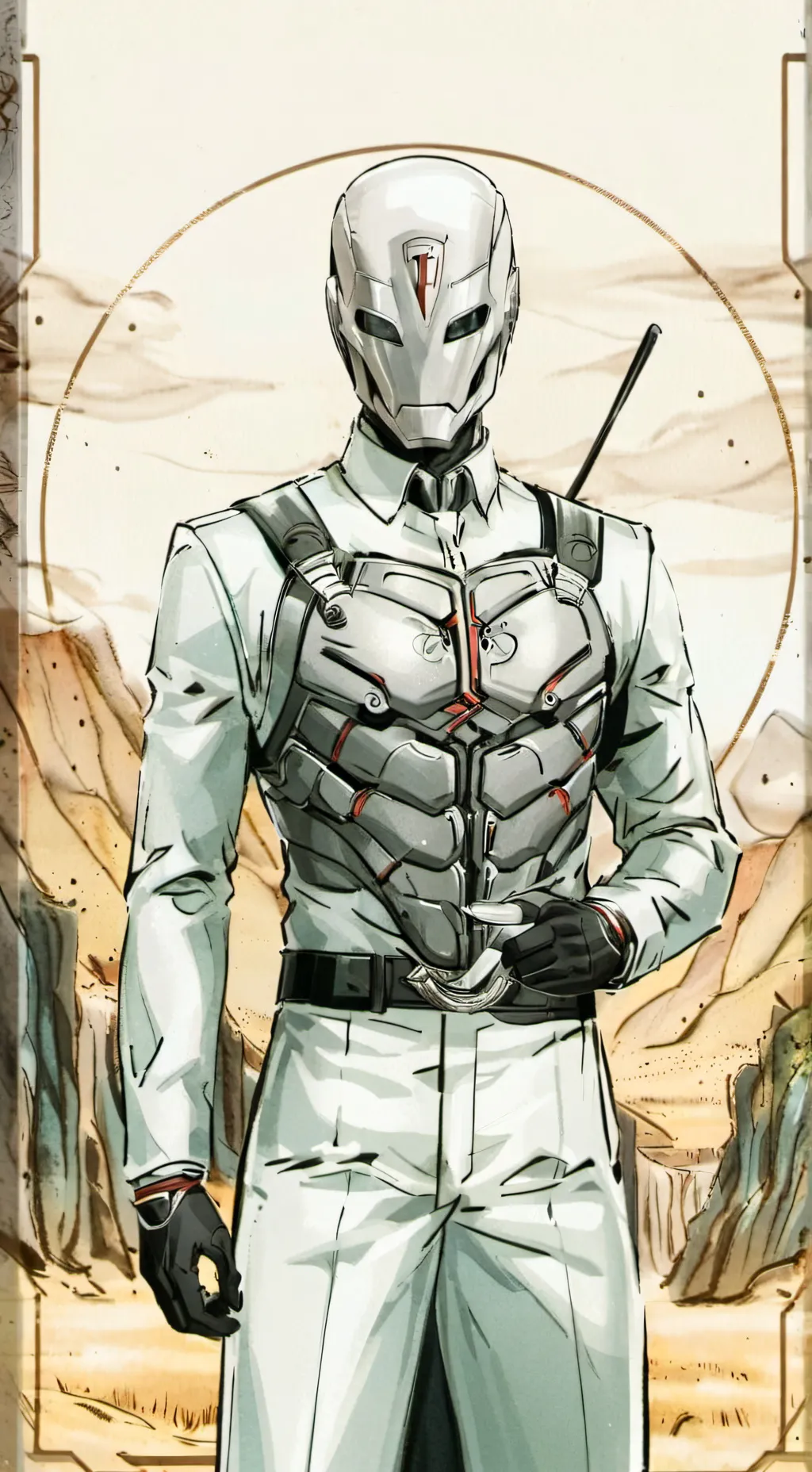 ai character: Drone Host background