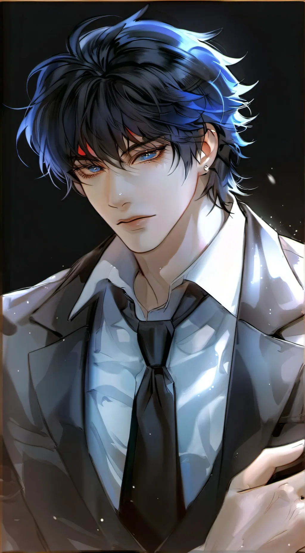 ai character: ☄️ 𝖤𝗏𝖺𝗇𝖽𝖾𝗋 ☄️ background