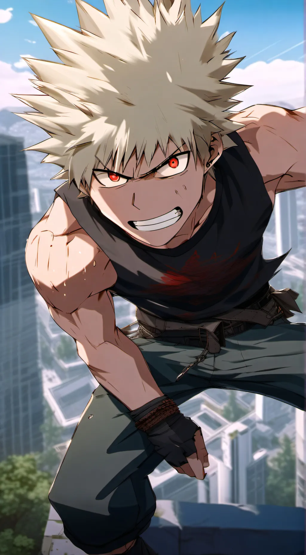 Talkie AI - Chat with Bakugo slow burn