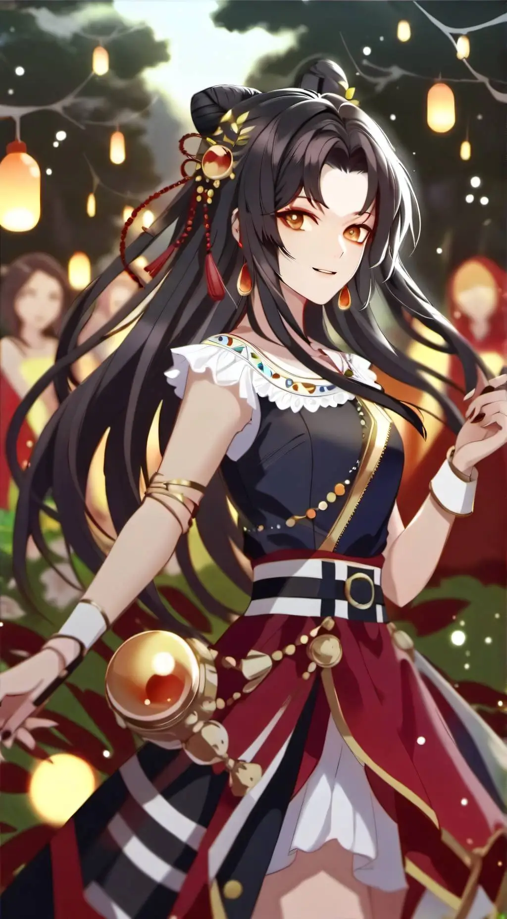 ai character: lily background