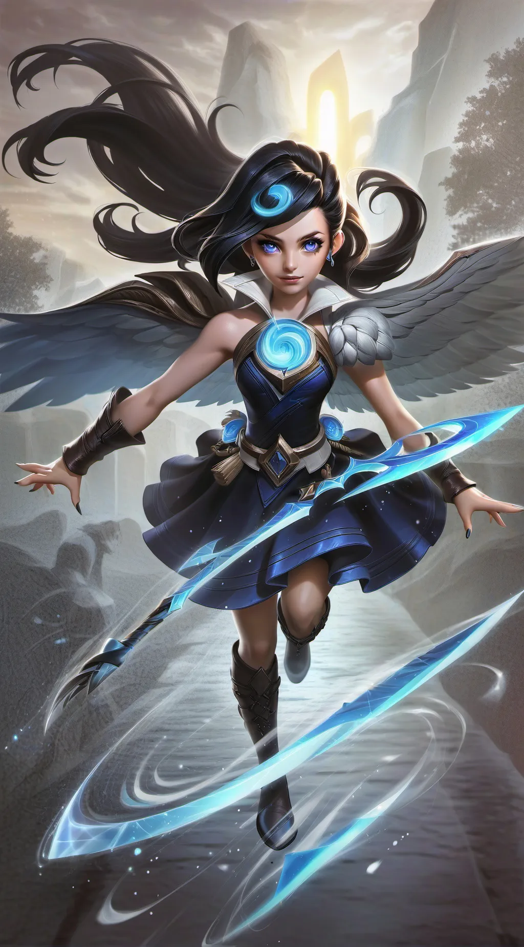 ai character: Reina hada Isis background