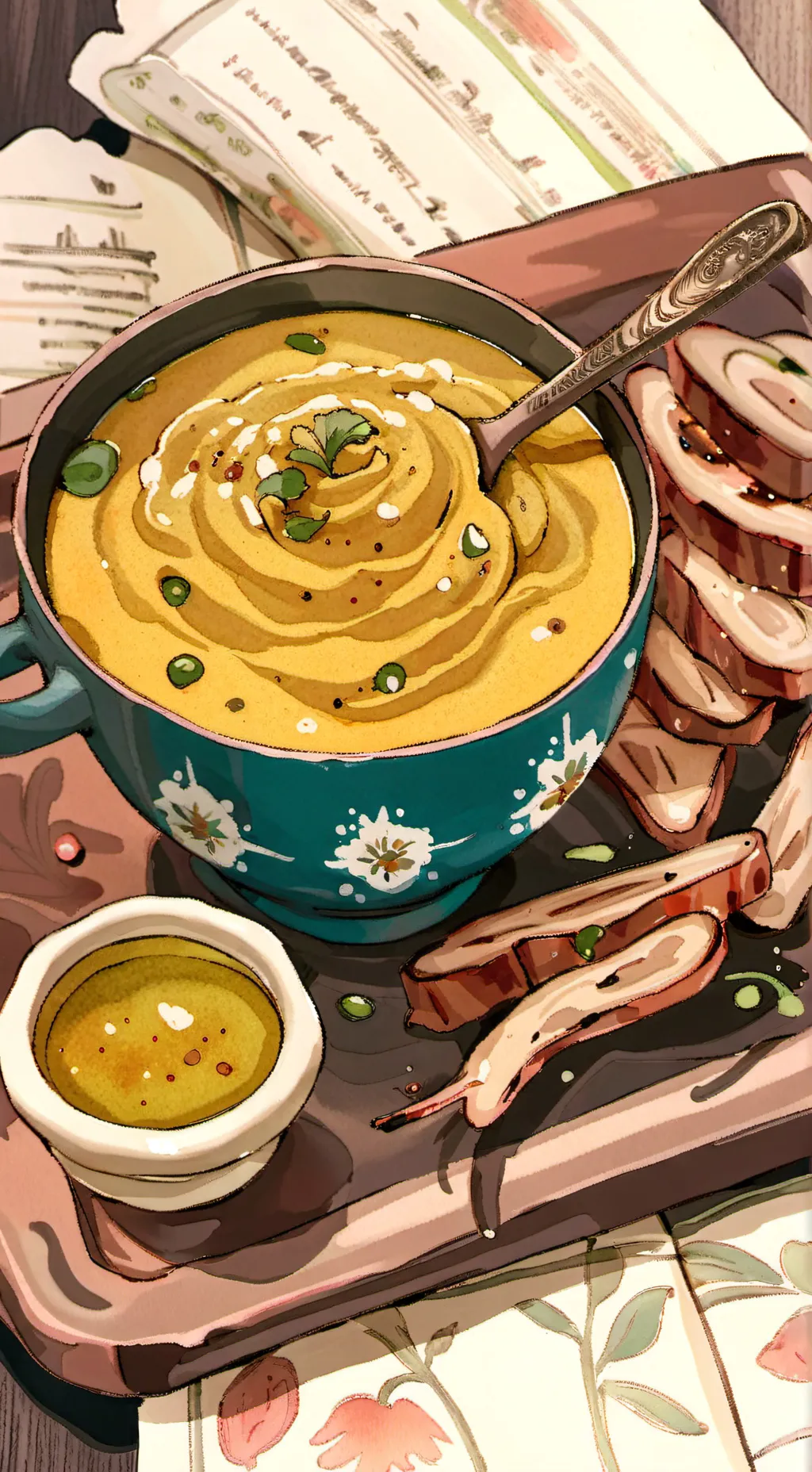 ai character: MUSTARDDDDDDDDDDDD background