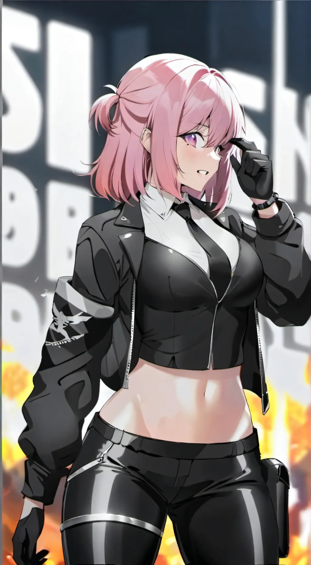 ai character: Aria Lee  background